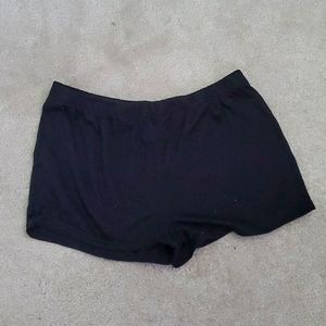 Black shorts